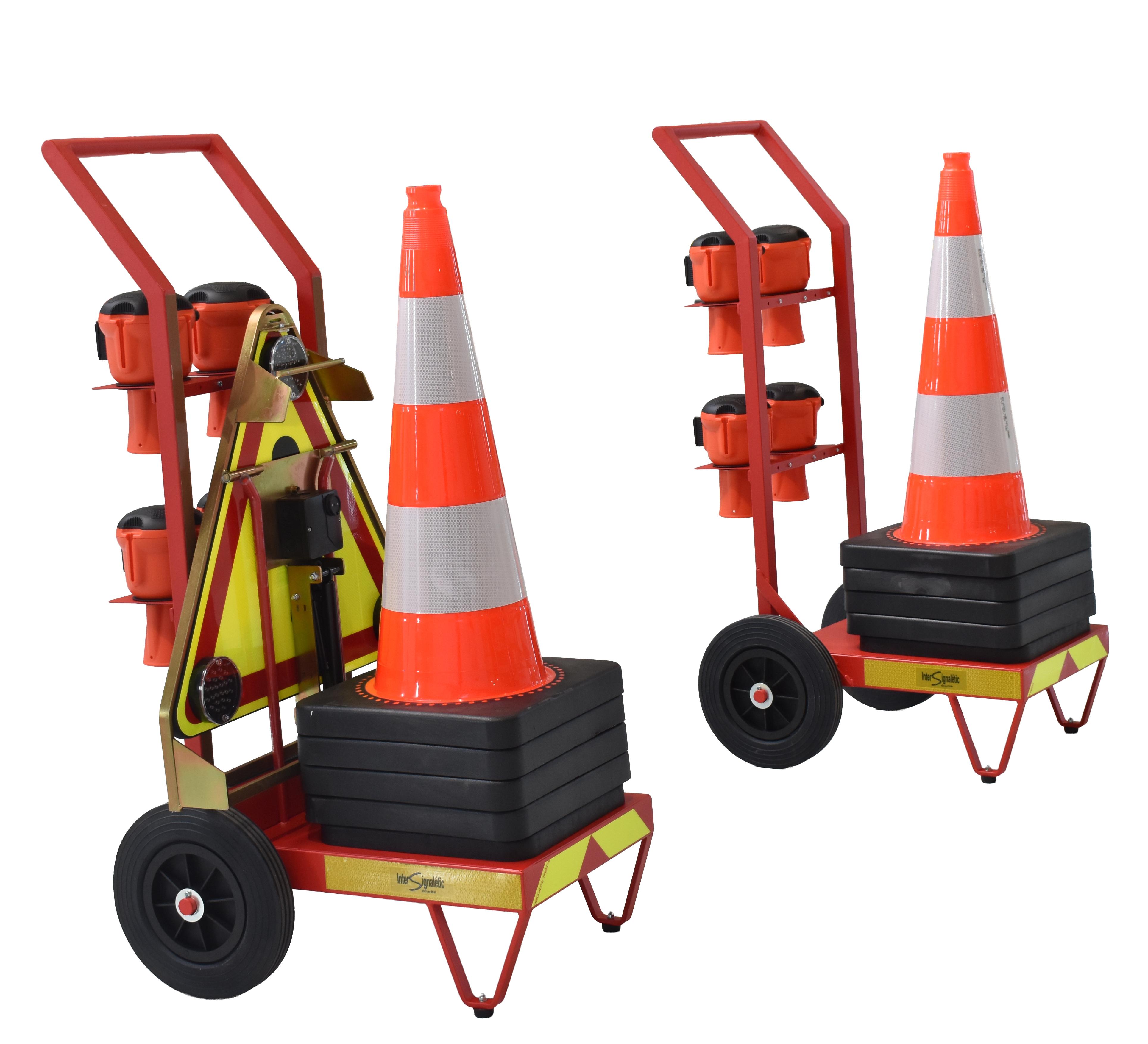 Mobile Einheit für Markierung und Signalisierung